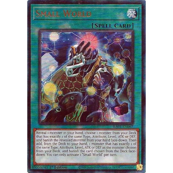 Image for Small World (PUR) (RA01-EN067) (RA01) - YuGiOh