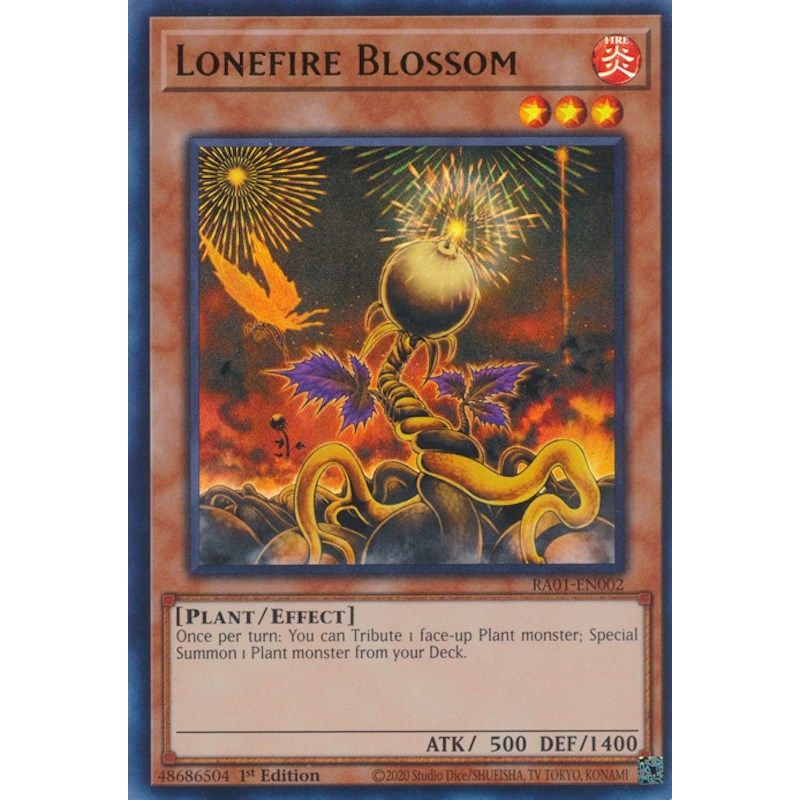 Image for Lonefire Blossom (UR) (RA01-EN002) (RA01) - YuGiOh