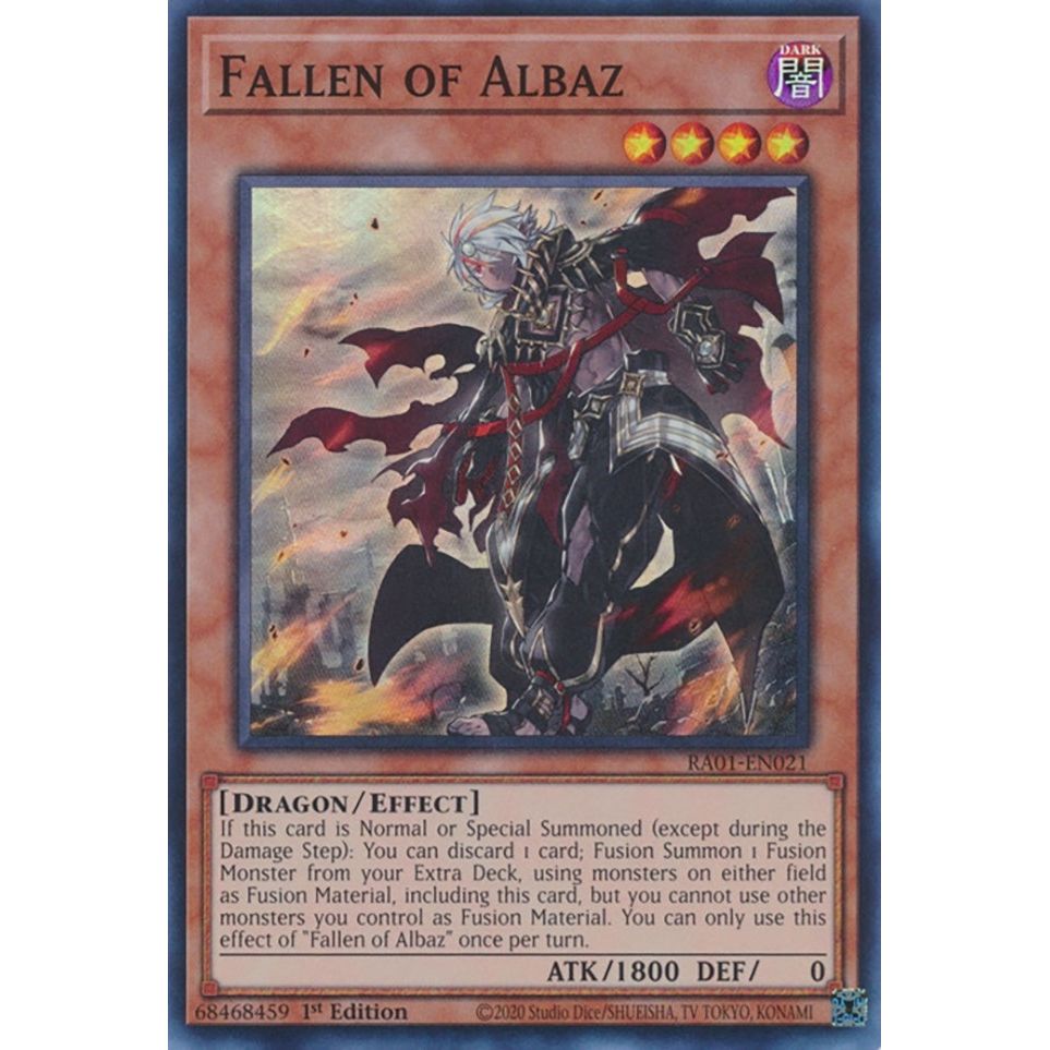 Image for Fallen of Albaz (RA01-EN021) (RA01) - YuGiOh