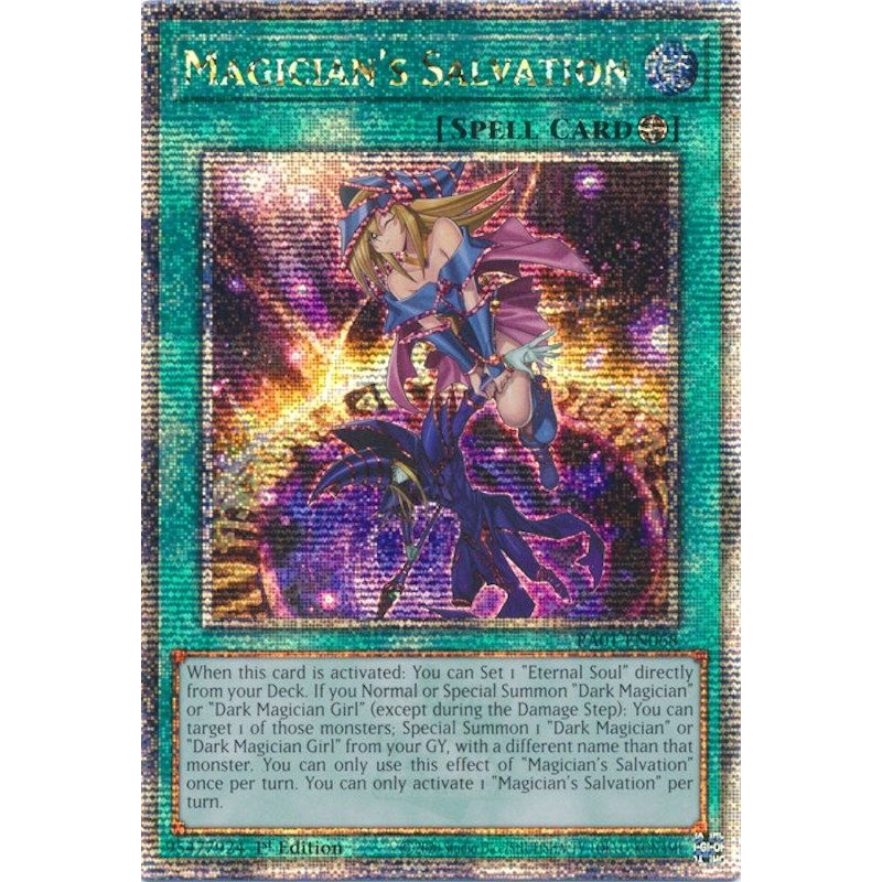 Image for Magician's Salvation (Quarter Century Secret Rare) (RA01-EN068) (RA01) - YuGiOh