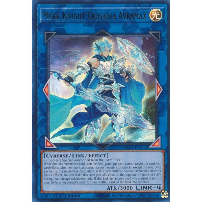 Image for Mekk-Knight Crusadia Avramax (UR) (RA01-EN044) (RA01) - YuGiOh