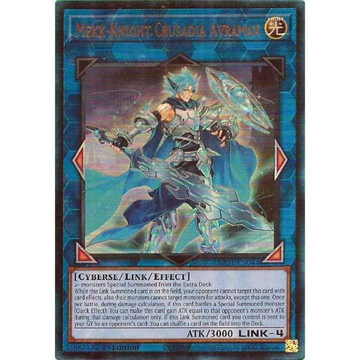 Image for Mekk-Knight Crusadia Avramax (PUR) (RA01-EN044) (RA01) - YuGiOh