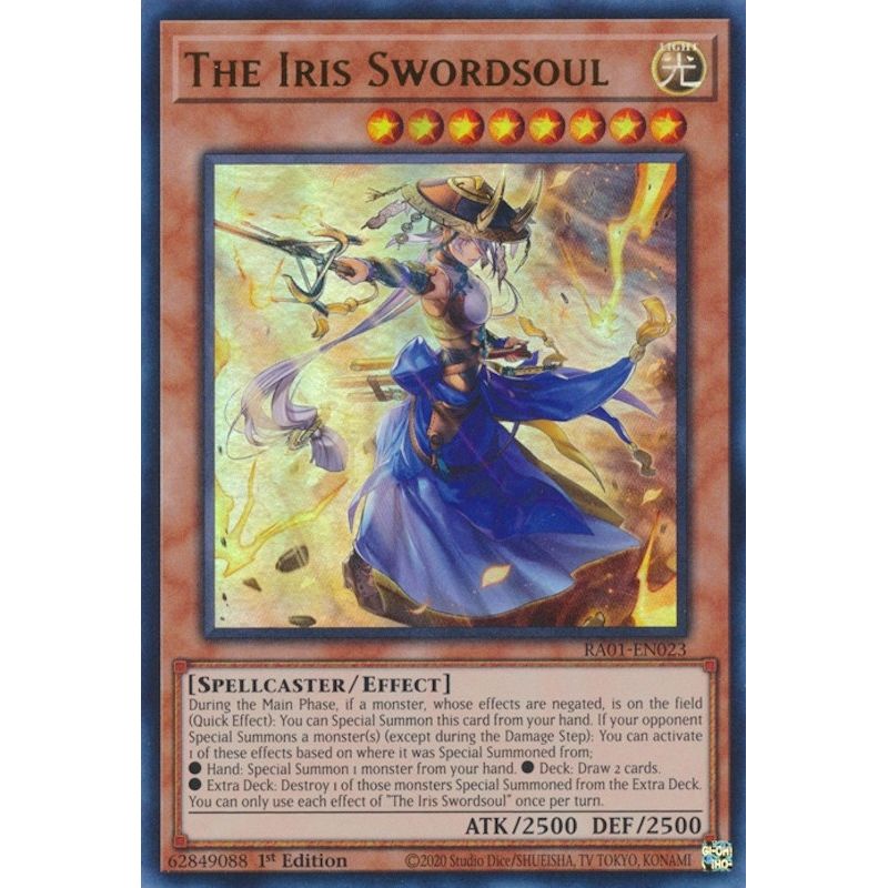 Image for The Iris Swordsoul (UR) (RA01-EN023) (RA01) - YuGiOh