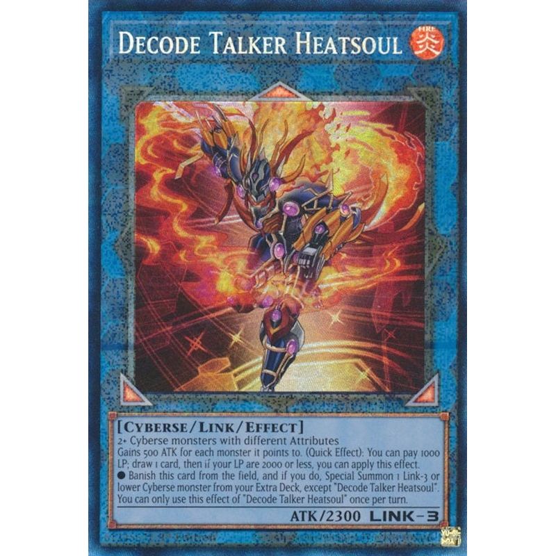Image for Decode Talker Heatsoul (PCR) (RA01-EN048) (RA01) - YuGiOh