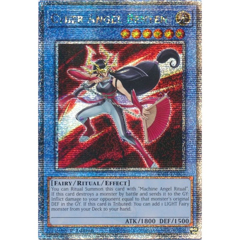 Image for Cyber Angel Benten (Quarter Century Secret Rare) (RA01-EN024) (RA01) - YuGiOh