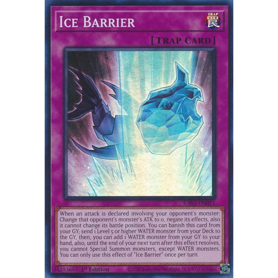 Image for Ice Barrier (RA01-EN071) (RA01) - YuGiOh