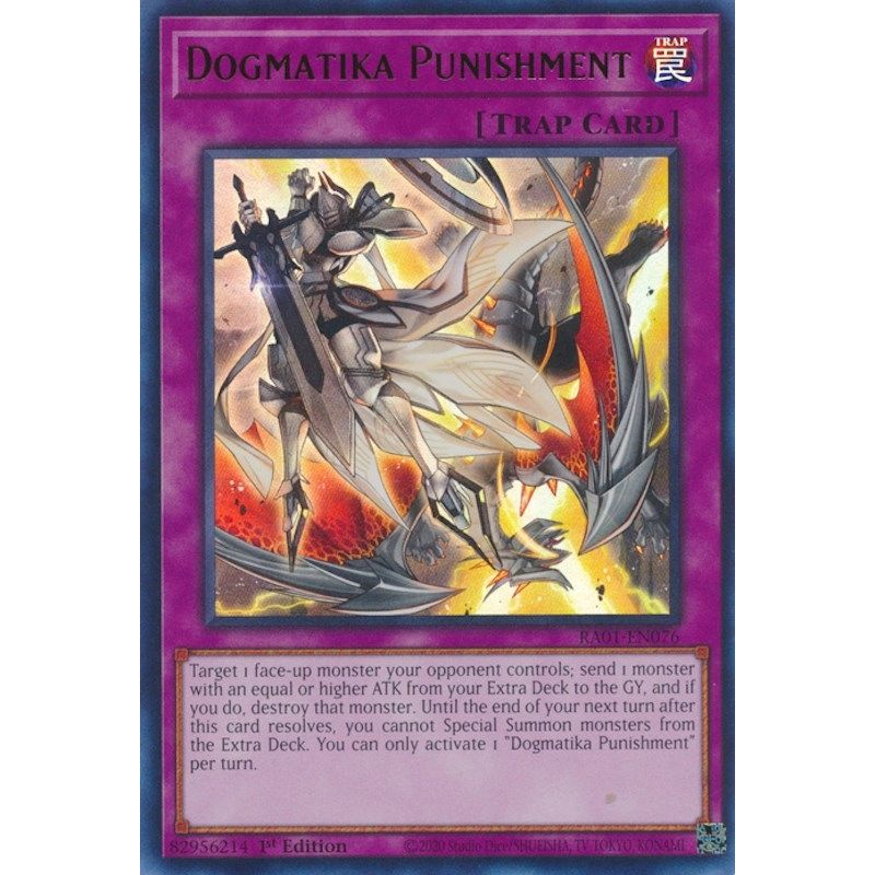 Image for Dogmatika Punishment (UR) (RA01-EN076) (RA01) - YuGiOh