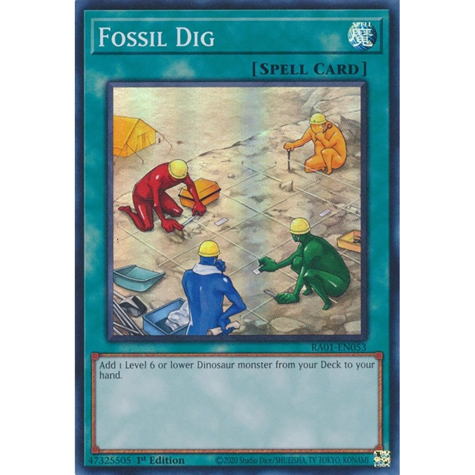 Image for Fossil Dig (RA01-EN053) (RA01) - YuGiOh