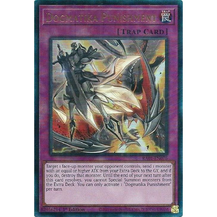 Image for Dogmatika Punishment (PUR) (RA01-EN076) (RA01) - YuGiOh