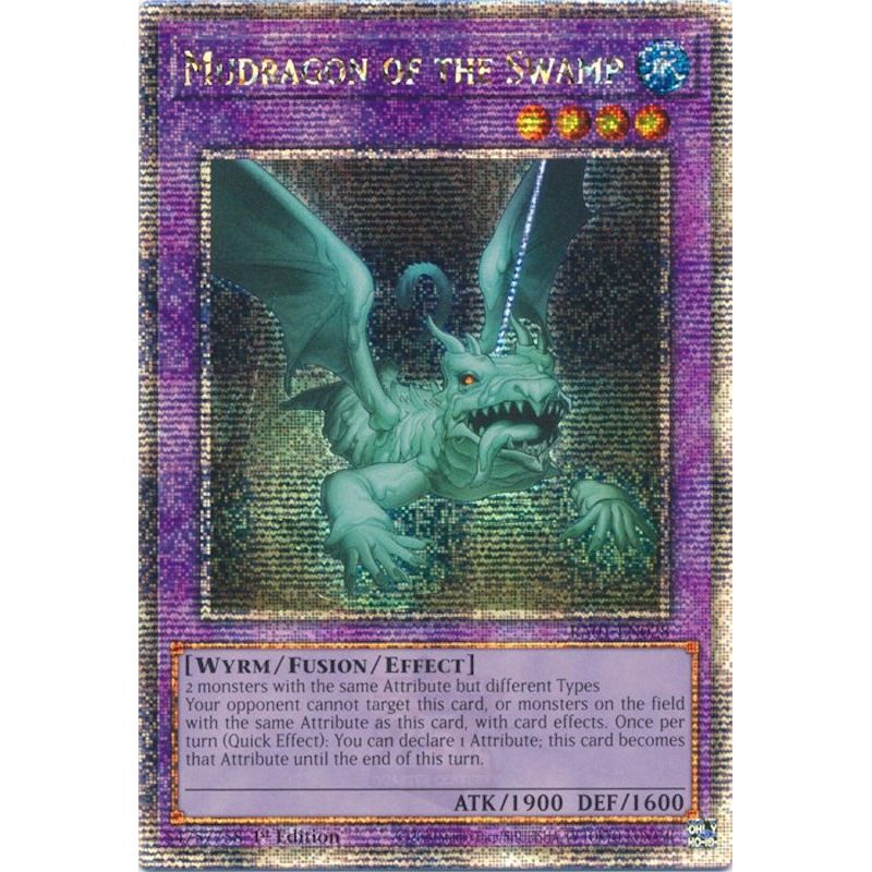 Image for Mudragon of the Swamp (Quarter Century Secret Rare) (RA01-EN028) (RA01) - YuGiOh