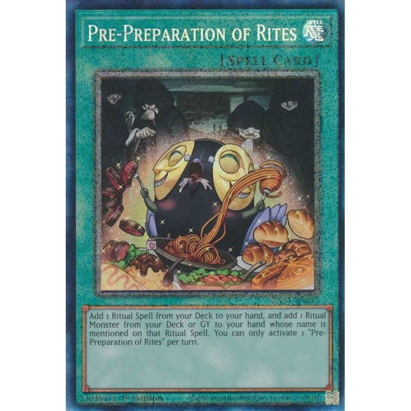 Image for Pre-Preparation of Rites (PCR) (RA01-EN055) (RA01) - YuGiOh