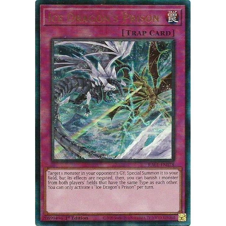 Image for Ice Dragon's Prison (PUR) (RA01-EN078) (RA01) - YuGiOh