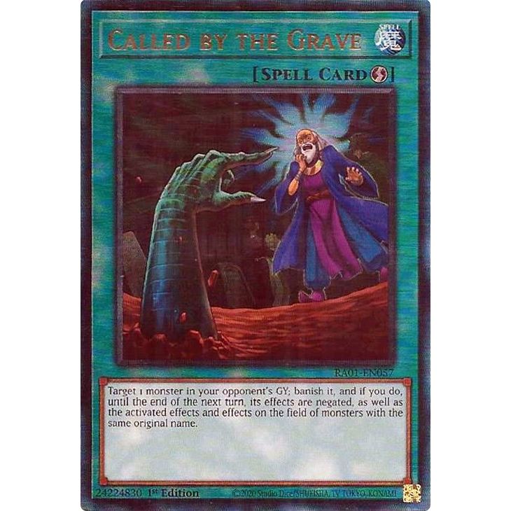 Image for Called by the Grave (PUR) (RA01-EN057) (RA01) - YuGiOh
