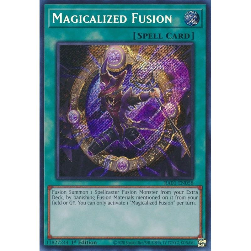 Image for Magicalized Fusion (Secret Rare) (RA01-EN058) (RA01) - YuGiOh