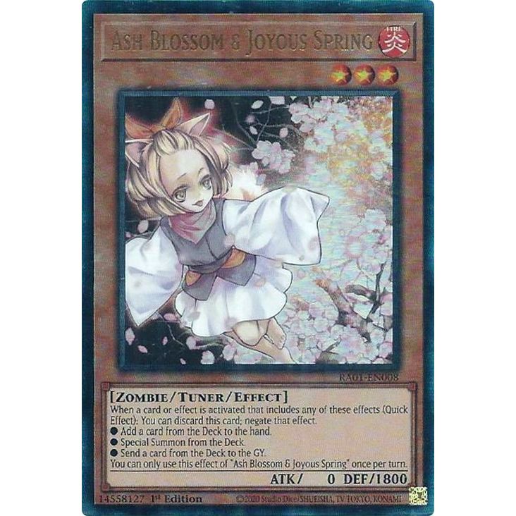 Image for Ash Blossom & Joyous Spring (PUR) (RA01-EN008) (RA01) - YuGiOh