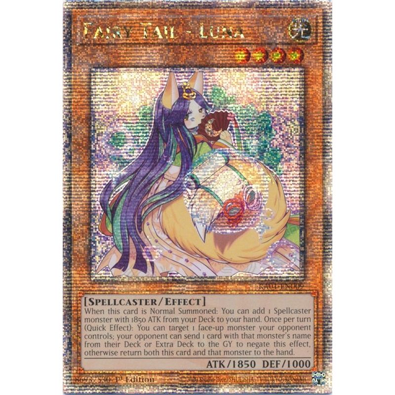 Image for Fairy Tail - Luna (Quarter Century Secret Rare) (RA01-EN009) (RA01) - YuGiOh