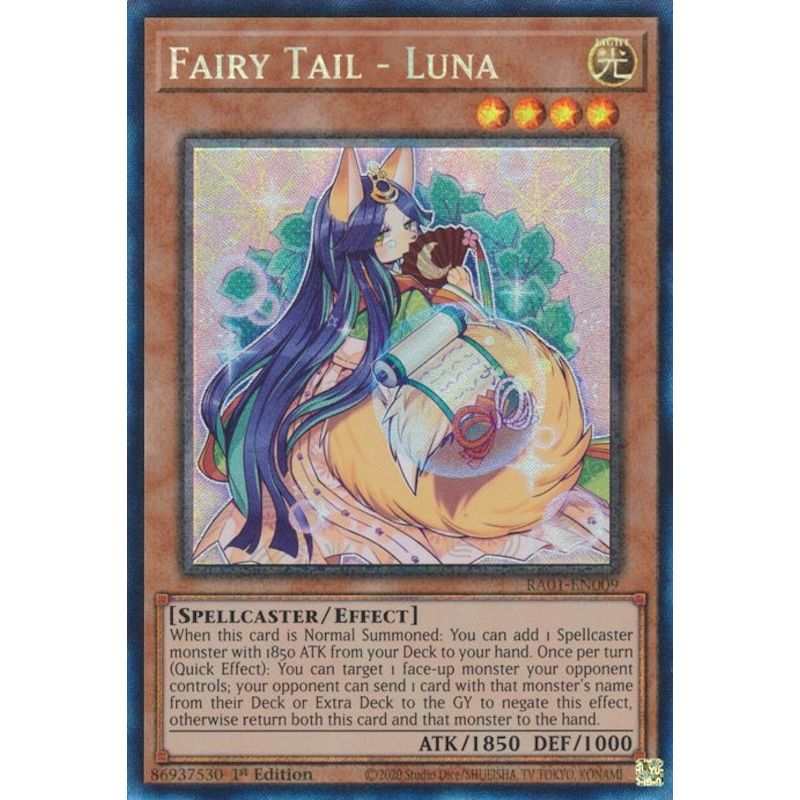 Image for Fairy Tail - Luna (PCR) (RA01-EN009) (RA01) - YuGiOh