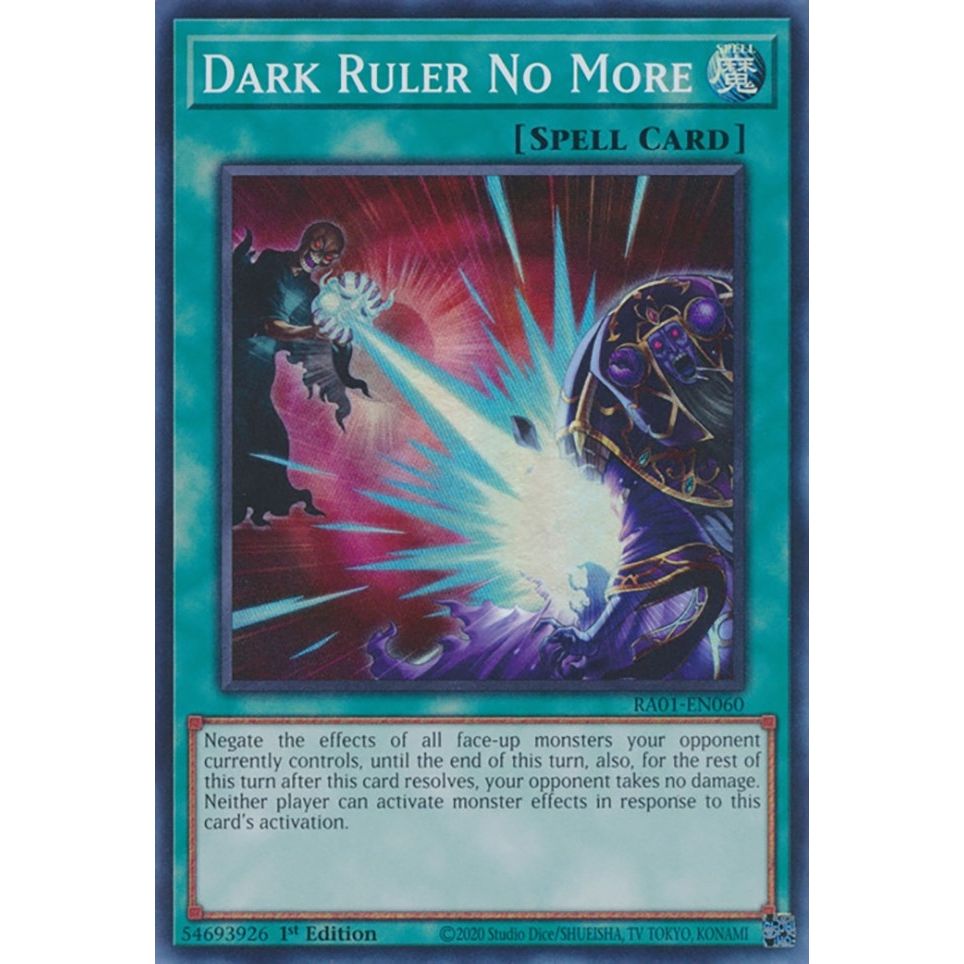 Image for Dark Ruler No More (RA01-EN060) (RA01) - YuGiOh