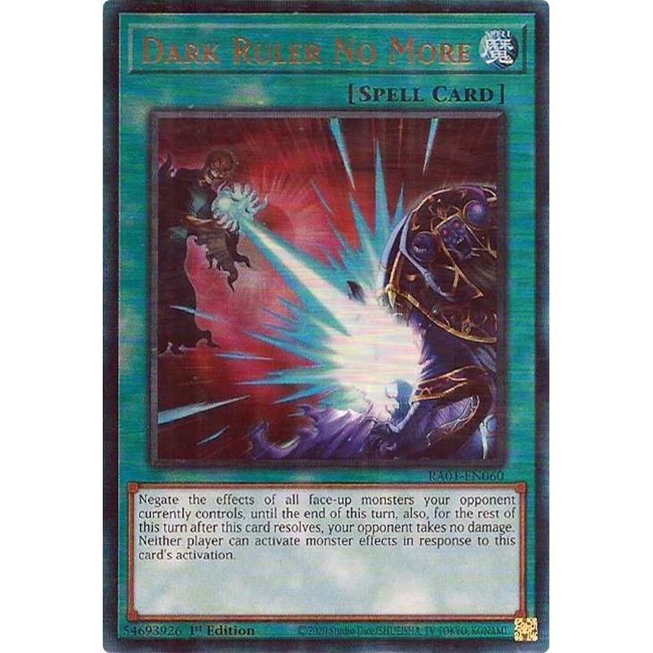 Image for Dark Ruler No More (PUR) (RA01-EN060) (RA01) - YuGiOh