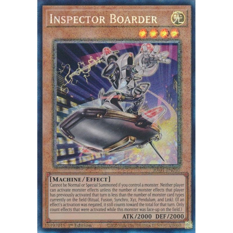 Image for Inspector Boarder (PCR) (RA01-EN010) (RA01) - YuGiOh