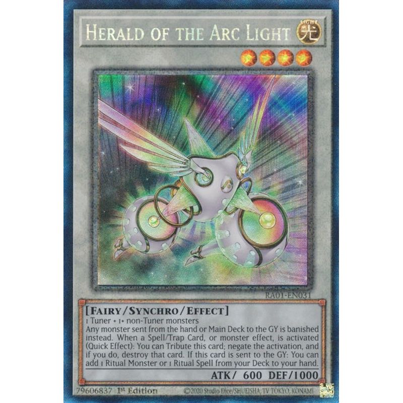 Image for Herald of the Arc Light (PCR) (RA01-EN031) (RA01) - YuGiOh