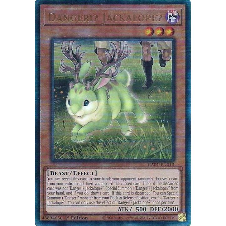 Image for Danger!? Jackalope? (PUR) (RA01-EN013) (RA01) - YuGiOh