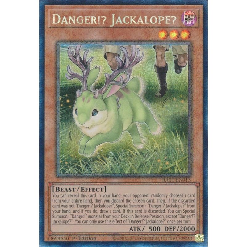 Image for Danger!? Jackalope? (PCR) (RA01-EN013) (RA01) - YuGiOh