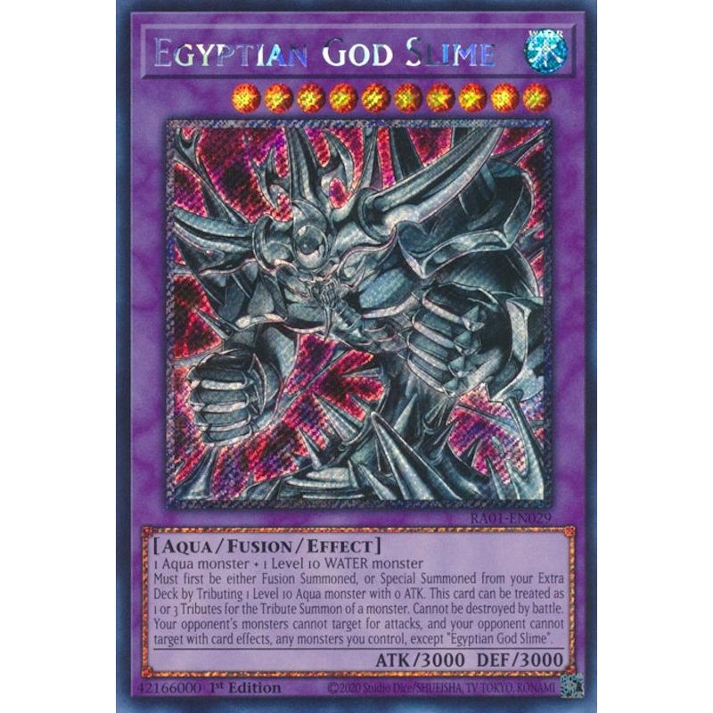 Image for Egyptian God Slime (Platinum Secret Rare) (RA01-EN029) (RA01) - YuGiOh