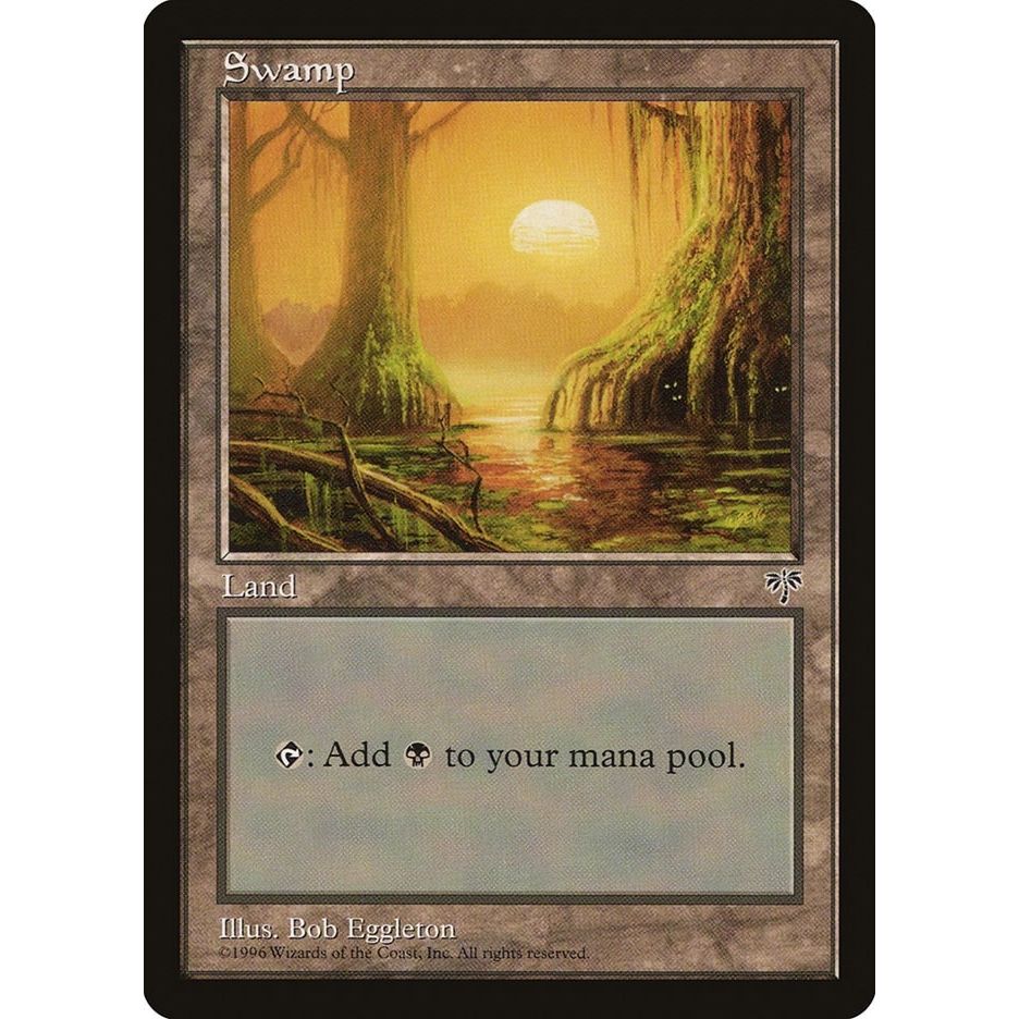 Image for Swamp (Mossy Roots) (MIR) - Magic: The Gathering