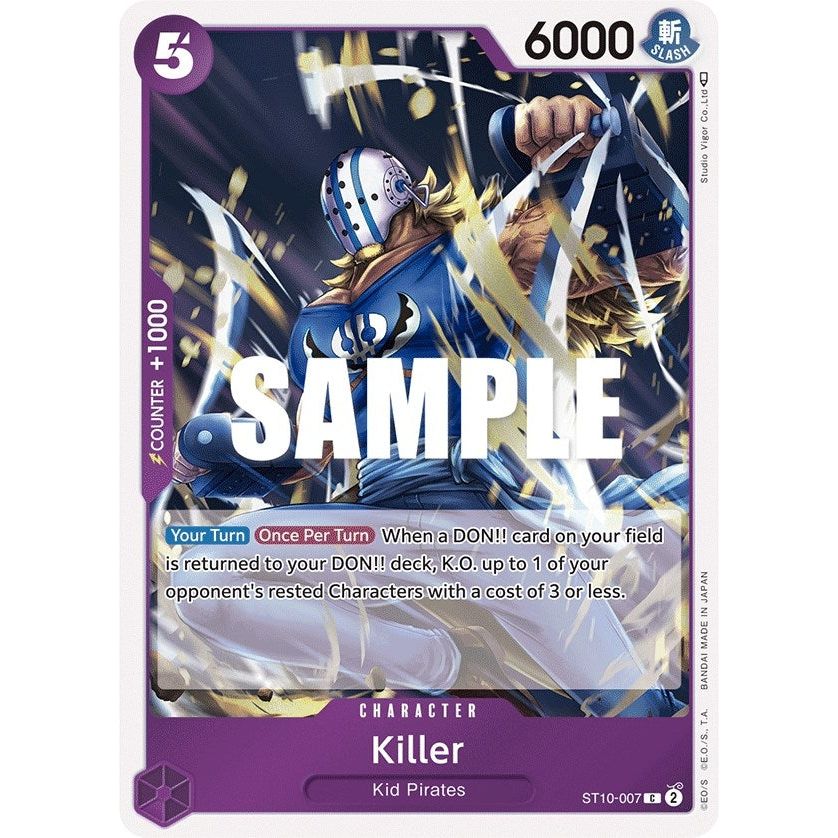 Image for Killer (ST10-007) (ST-10) - One Piece Card Game