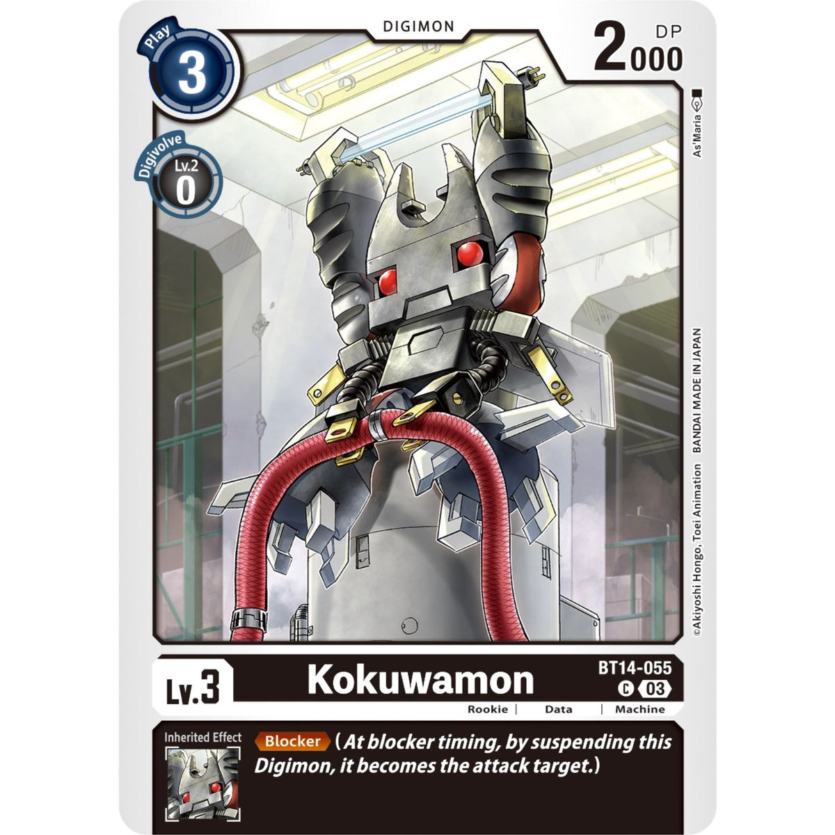 Image for Kokuwamon (BT14-055 C) (BT14) - Digimon Card Game