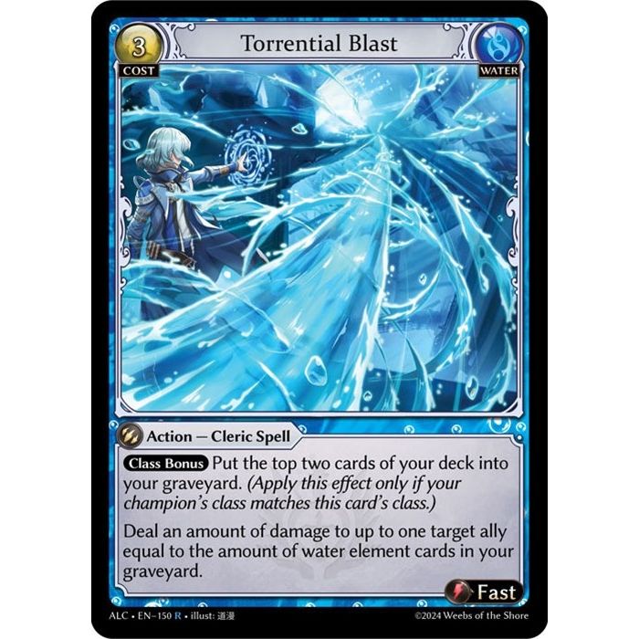 Image for Torrential Blast (150) (ALC) - Grand Archive TCG