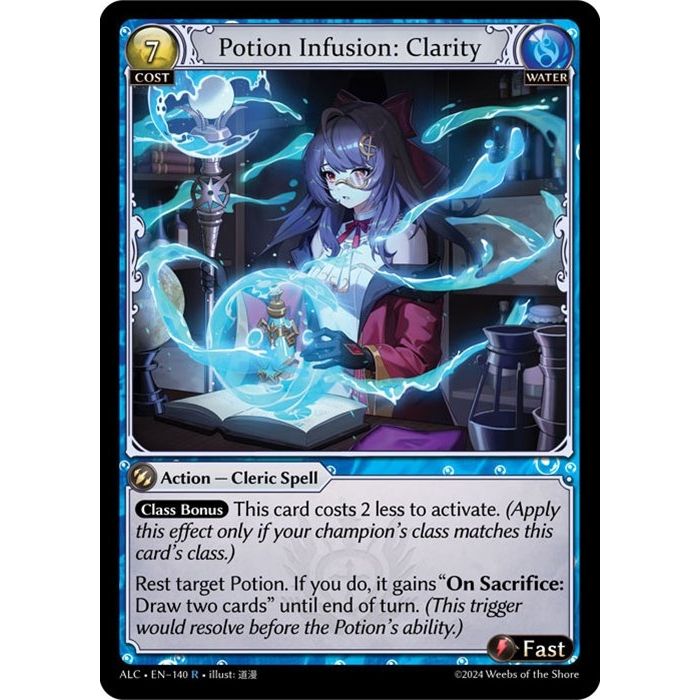 Image for Potion Infusion: Clarity (140) (ALC) - Grand Archive TCG