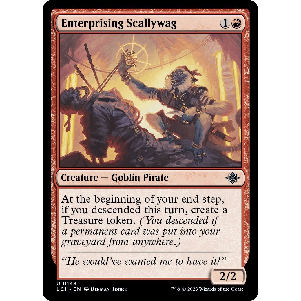Image for Enterprising Scallywag (148) (LCI) - Magic: The Gathering