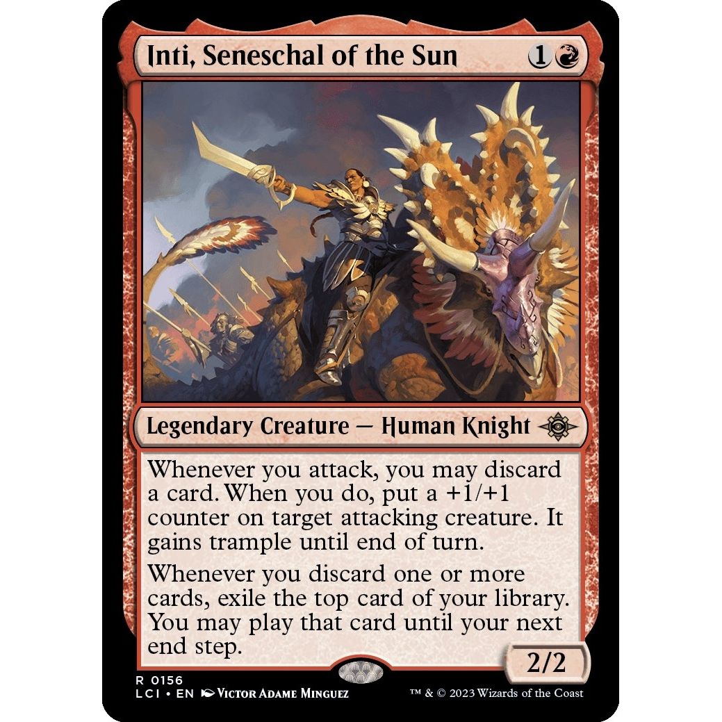 Image for Inti, Seneschal of the Sun (156) (LCI) - Magic: The Gathering