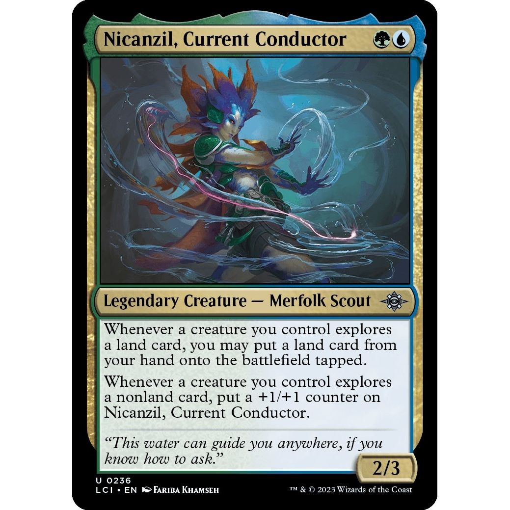 Image for Nicanzil, Current Conductor (236) (LCI) - Magic: The Gathering