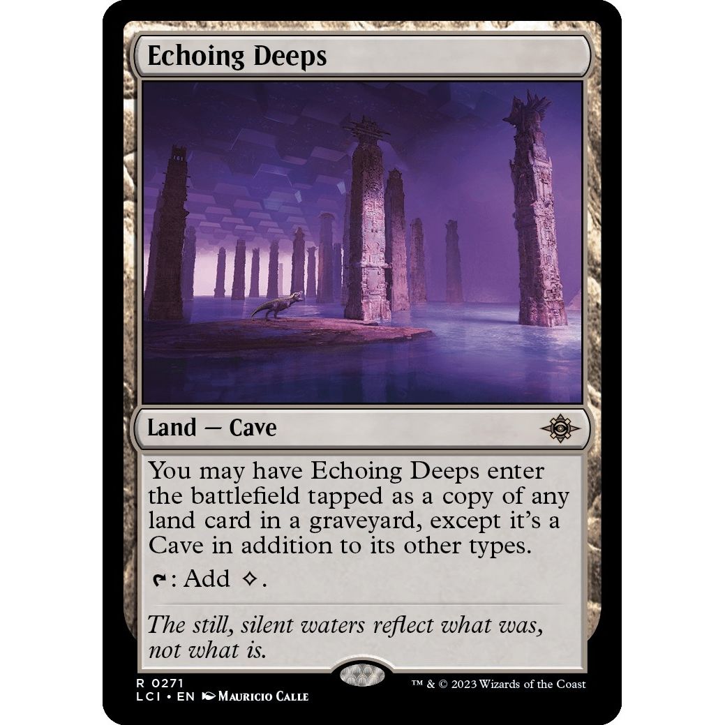 Image for Echoing Deeps (271) (LCI) - Magic: The Gathering