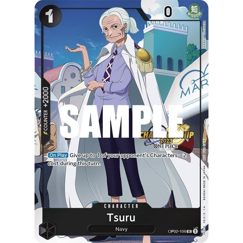 Image for Tsuru (CS 2023 Event Pack) (OP02-106) (OP-PR) - One Piece Card Game