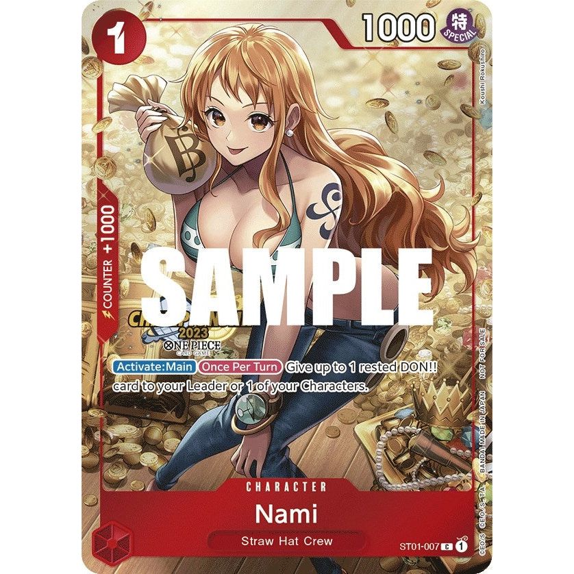 Image for Nami (CS 2023 Celebration Pack) (ST01-007) (OP-PR) - One Piece Card Game