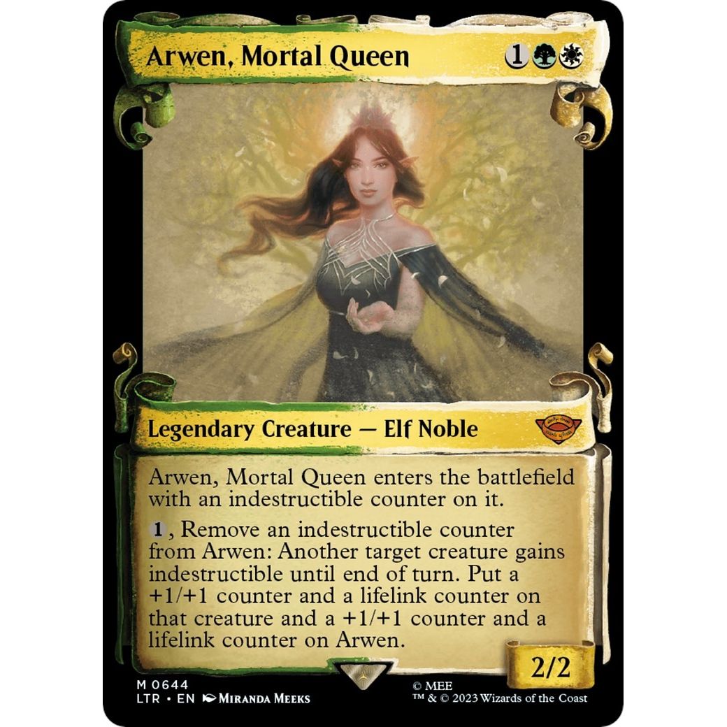 Image for Arwen, Mortal Queen (Showcase Scrolls) (644) (LTR) - Magic: The Gathering