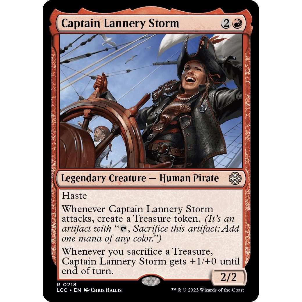 Image for Captain Lannery Storm (218) (LCC) - Magic: The Gathering