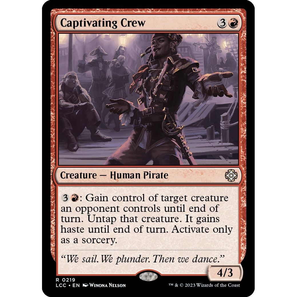Image for Captivating Crew (219) (LCC) - Magic: The Gathering