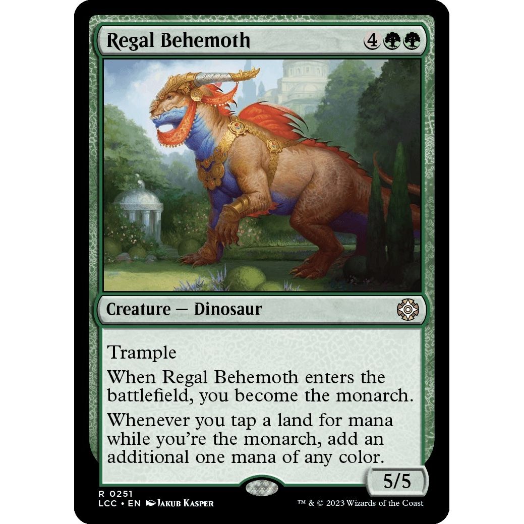 Image for Regal Behemoth (251) (LCC) - Magic: The Gathering