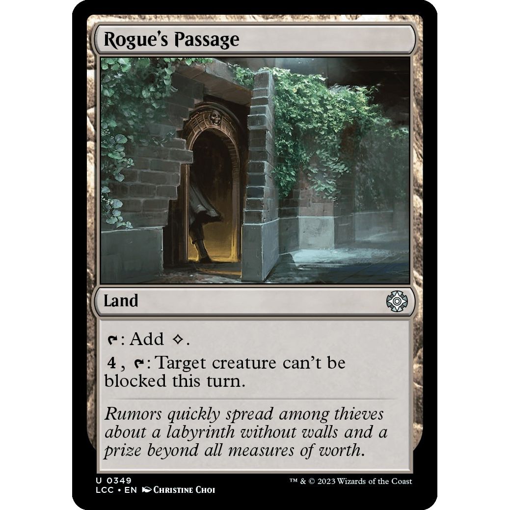 Image for Rogue's Passage (349) (LCC) - Magic: The Gathering