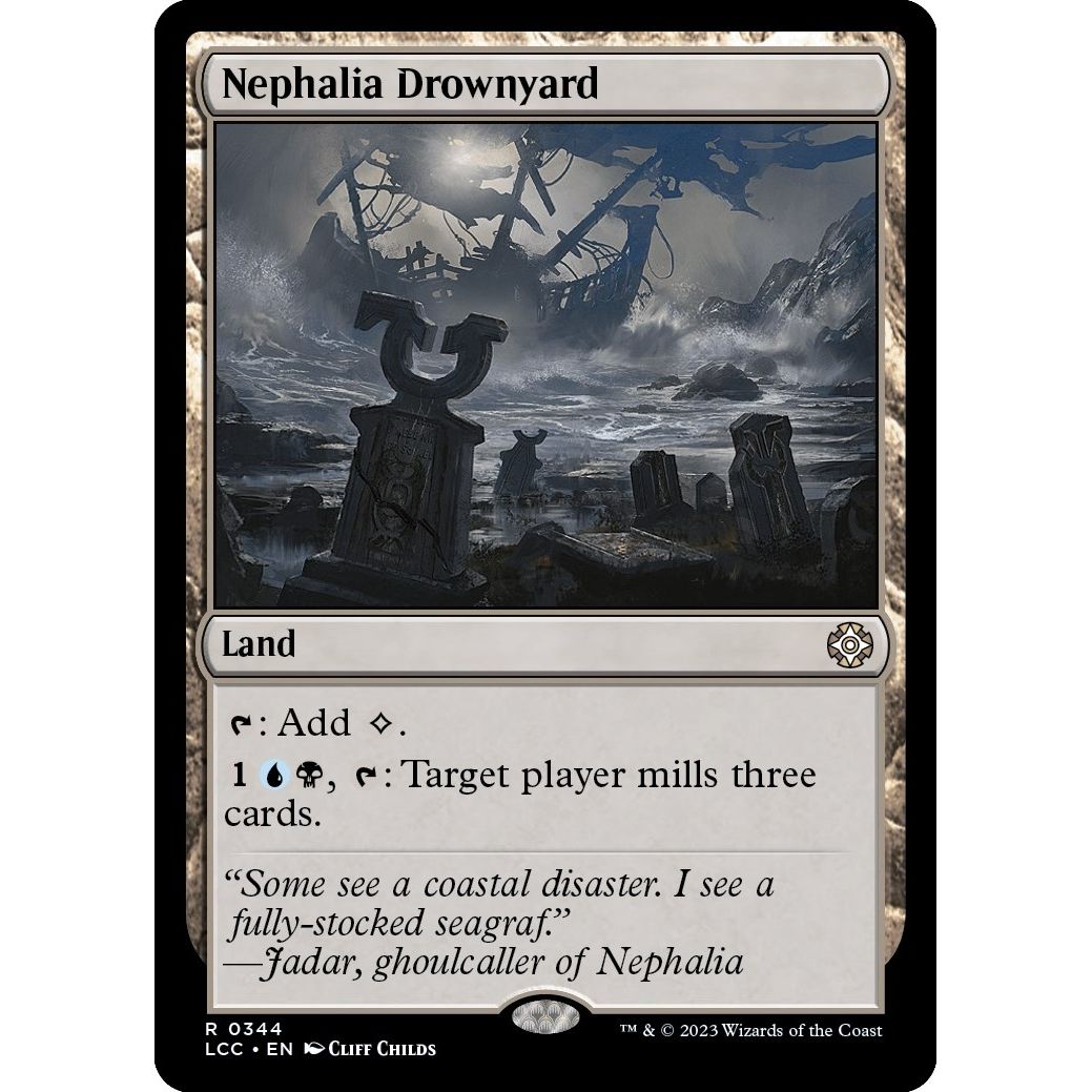 Image for Nephalia Drownyard (344) (LCC) - Magic: The Gathering