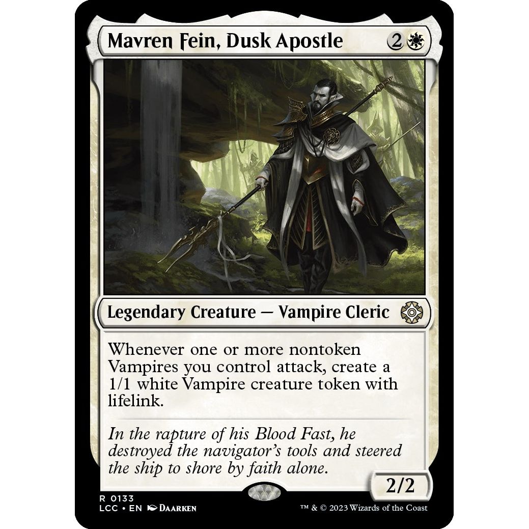 Image for Mavren Fein, Dusk Apostle (133) (LCC) - Magic: The Gathering
