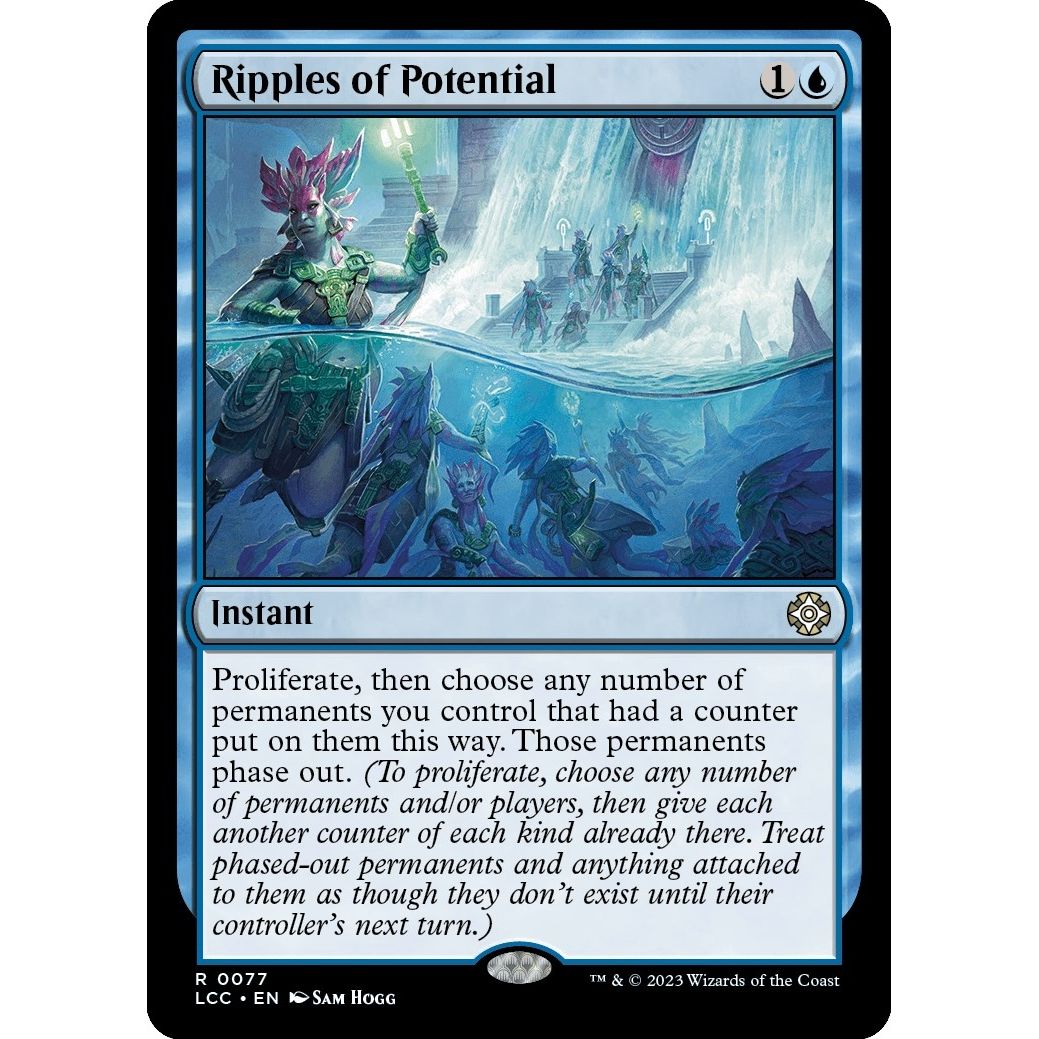 Image for Ripples of Potential (77) (LCC) - Magic: The Gathering