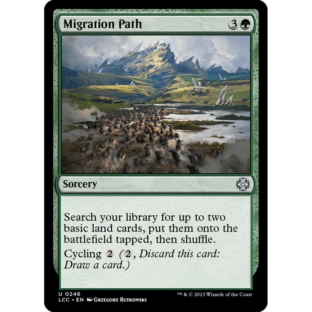 Image for Migration Path (246) (LCC) - Magic: The Gathering