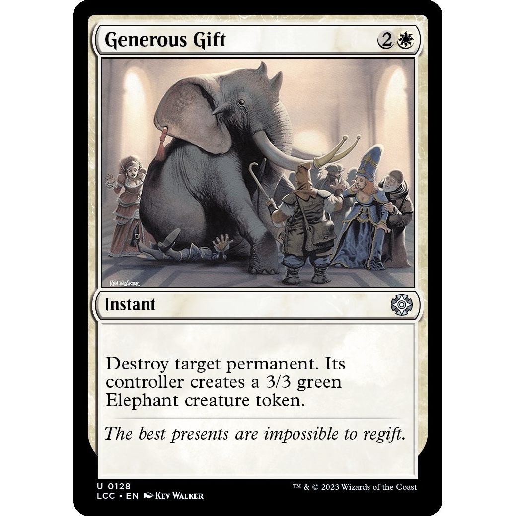 Image for Generous Gift (128) (LCC) - Magic: The Gathering