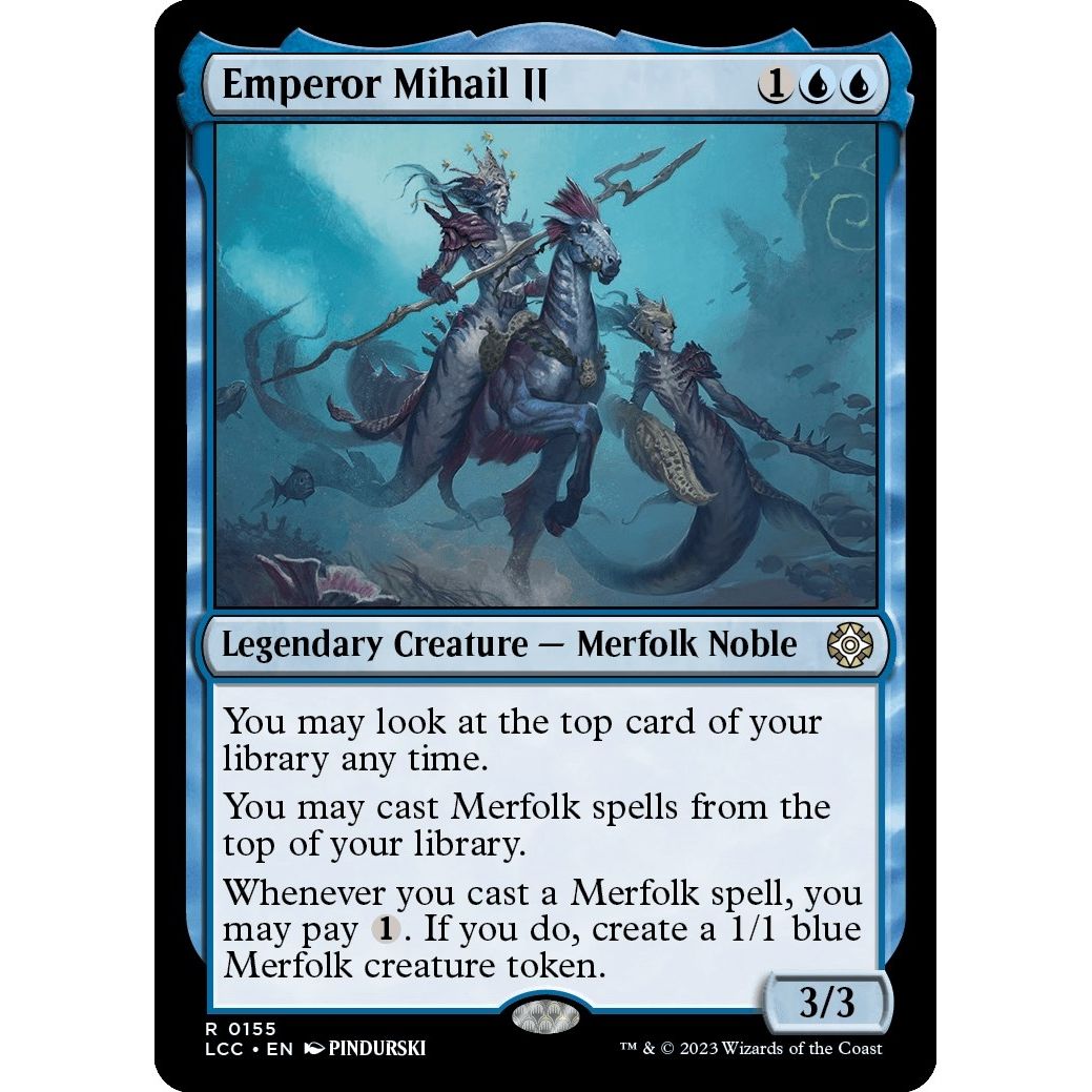 Image for Emperor Mihail II (155) (LCC) - Magic: The Gathering